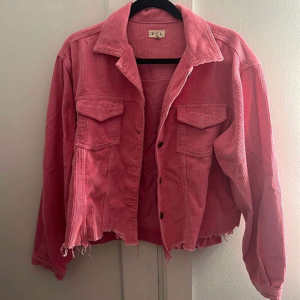 POL Corduroy Pink Jacket